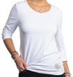Silver Yarn Shirt 3/4 Sleeves - Spirit of OM